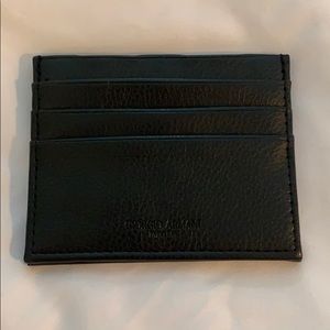 Giorgio Armani Black Wallet